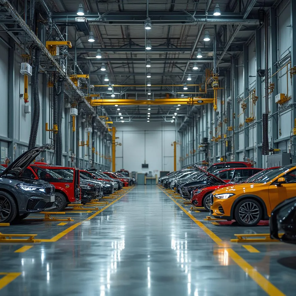 Instalaciones modernas de Toilers Garage