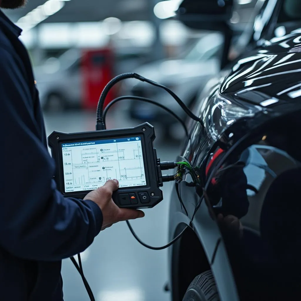 Área de diagnóstico electrónico